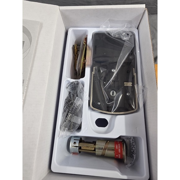 Kwikset SmartCode 9260 Satin Nickel Keypad Electronic Deadbolt w/ SmartKey NIB - Picture 7 of 7